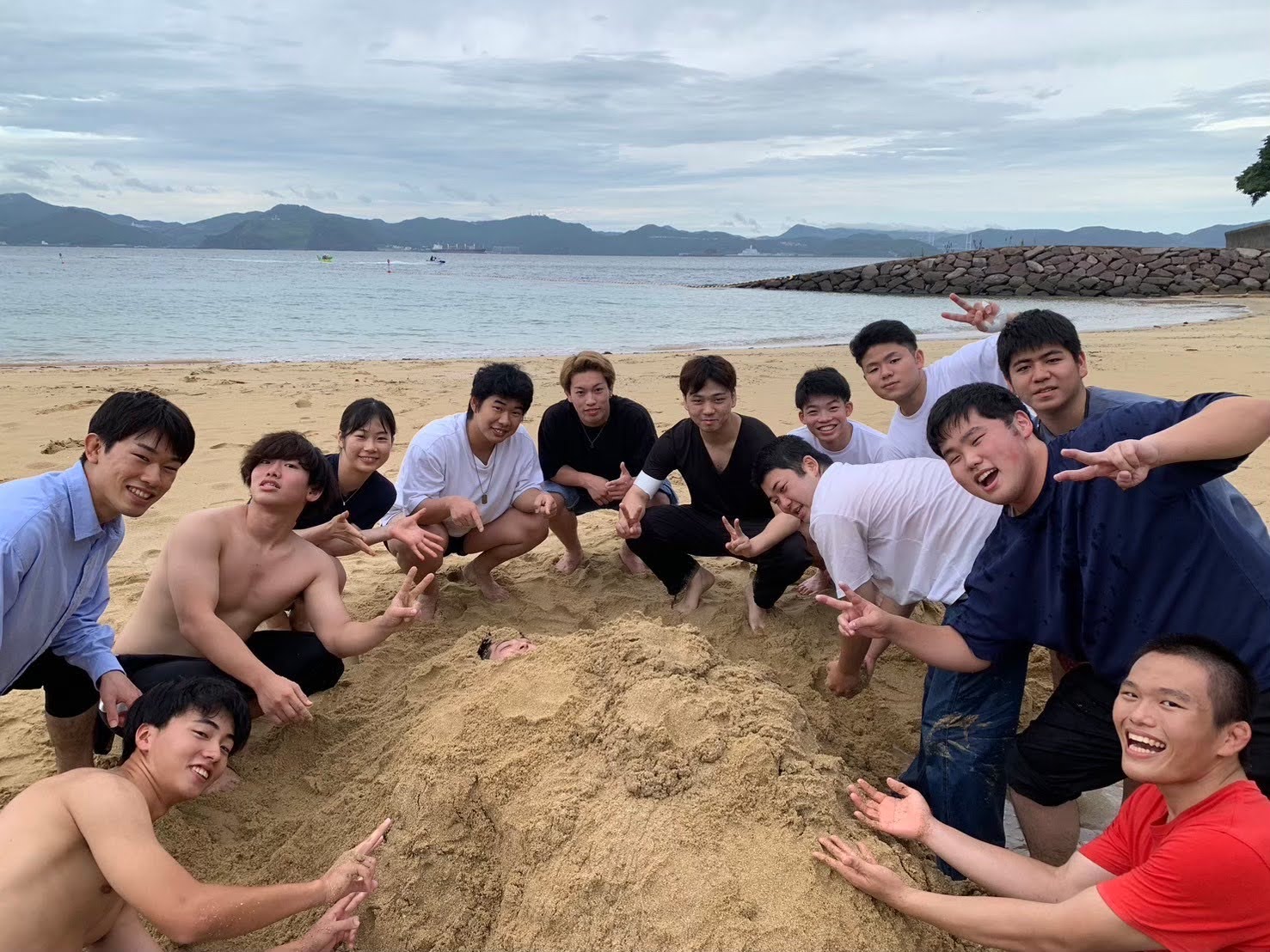 柔道部の集合写真3