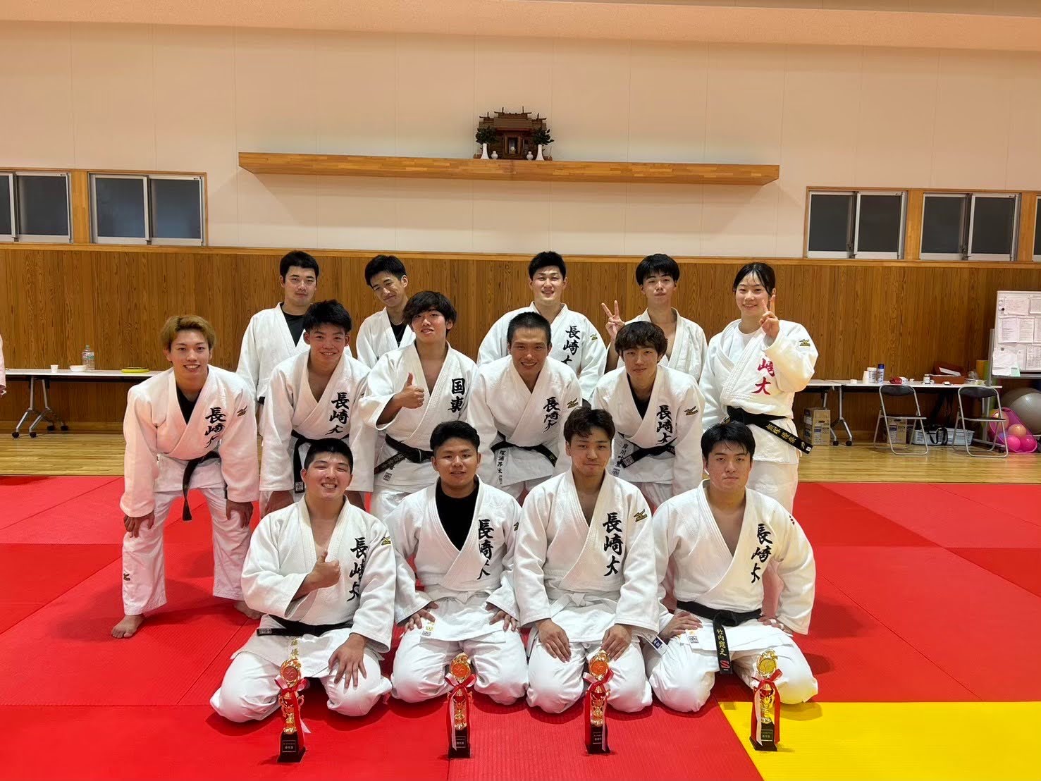 柔道部の集合写真4